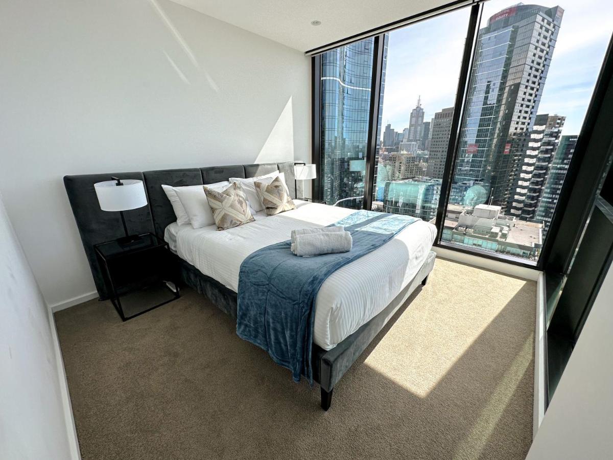 Deluxe 3 Bedroom Apartment In Southbank 墨尔本 外观 照片